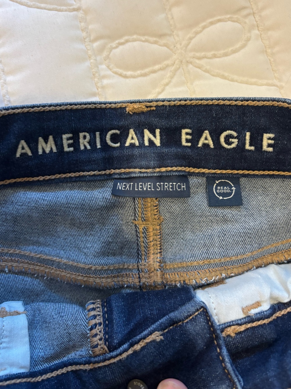 American Eagle Outfitters Women’s Indigo Skinny Jeans - Picture 5 of 5